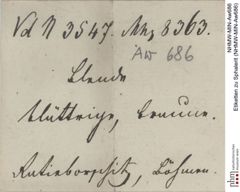 Etiketten zu Sphalerit (NHMW-MIN-Aw686)